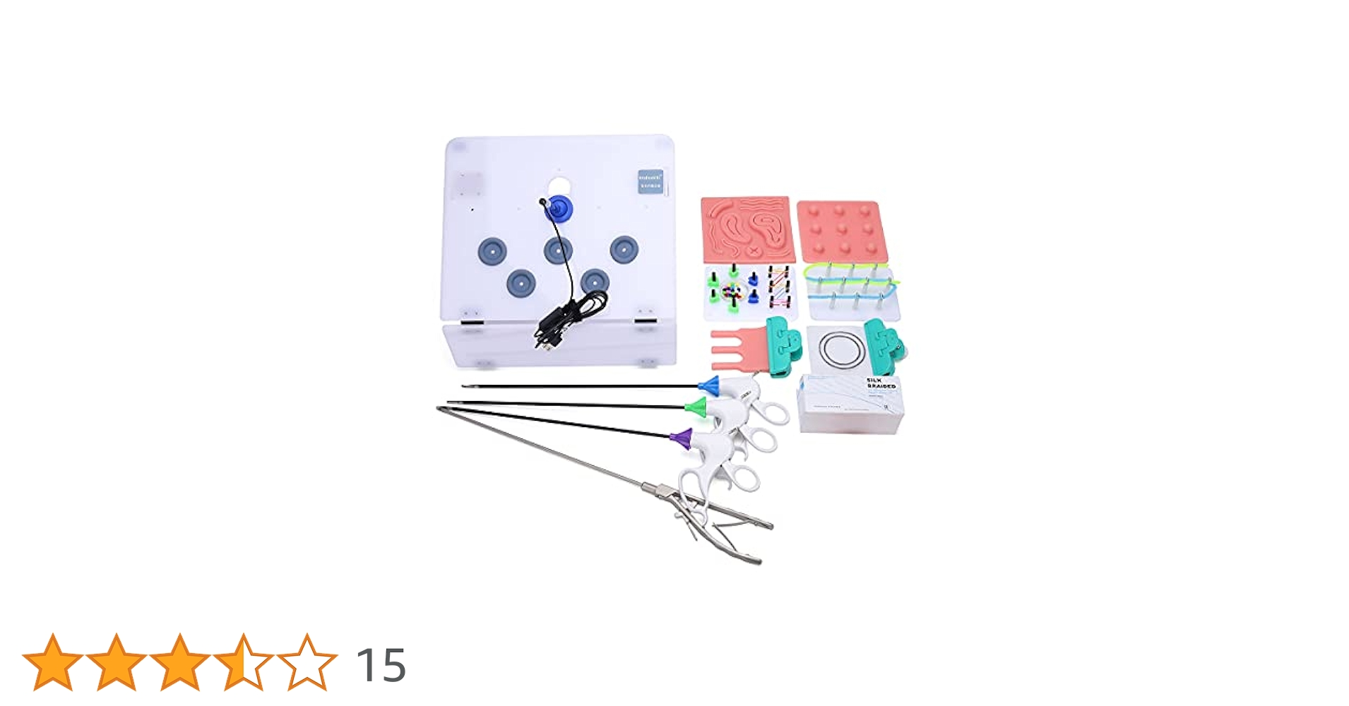 腹腔鏡手術トレーニングセット　ETHICON ENDPATH鉗子セット付き 腹腔鏡手術トレーニングセット ETHICON ENDPATH型鉗子セット付き